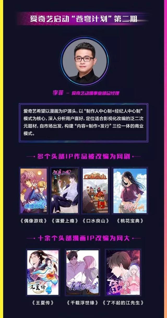 大行道动漫亮相爱奇艺世界大会，“苍穹计划”第二期启动